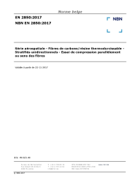 NBN EN 2850:2017