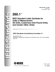 IEEE 260.1:2004 (R2010)