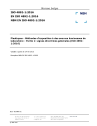 NBN EN ISO 4892-1:2016