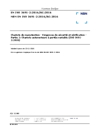NBN EN ISO 3691-2:2016/AC:2016