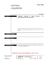 UNE 73109:2001 (R2015)