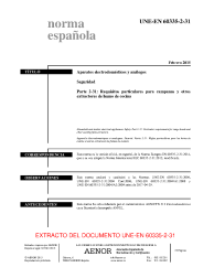 UNE-EN 60335-2-31:2015