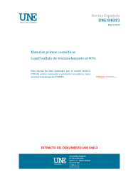 UNE 84013:2018
