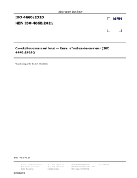 NBN ISO 4660:2021