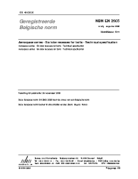 NBN EN 3905:2008