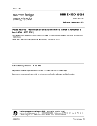 NBN EN ISO 15085:2003