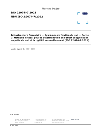 NBN ISO 22074-7:2022