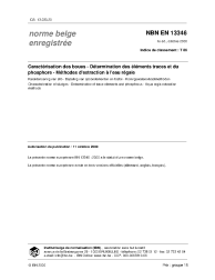 NBN EN 13346:2000