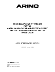 ARINC Specification 628P4A-3:2005