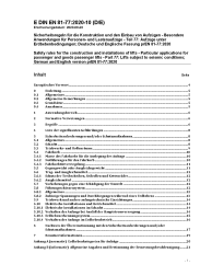 DIN EN 81-77:2020-10