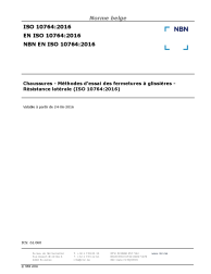 NBN EN ISO 10764:2016