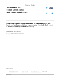 NBN EN ISO 13468-2:2021