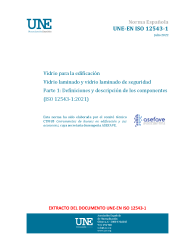 UNE-EN ISO 12543-1:2022