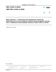 NBN ISO 11452-2:2020