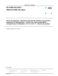 NBN EN 4708-101:2017