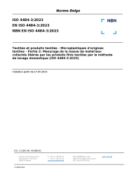 NBN EN ISO 4484-3:2023