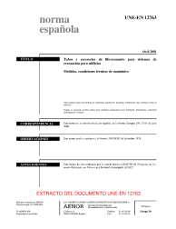 UNE-EN 12763:2001 (R2019)