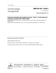 NBN EN ISO 13408-4:2011