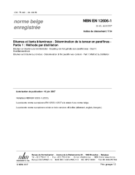 NBN EN 12606-1:2007