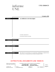 UNE 153030:2008 IN