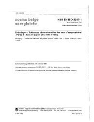 NBN EN ISO 8367-1:1996