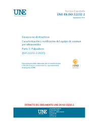 UNE-EN ISO 22232-2:2021