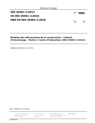 NBN EN ISO 29481-2:2016