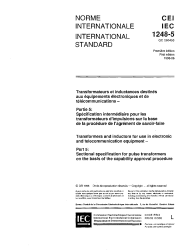 IEC 61248-5:1996
