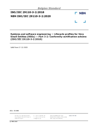 NBN ISO/IEC 29110-3-2:2020
