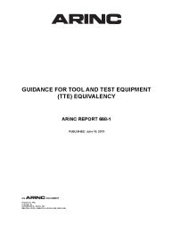 ARINC Report 668-1:2013