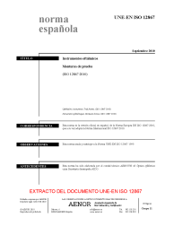 UNE-EN ISO 12867:2010
