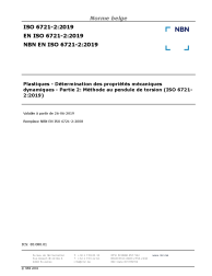 NBN EN ISO 6721-2:2019