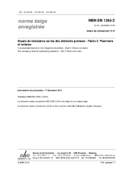 NBN EN 1365-2:2014