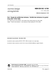 NBN EN ISO 15700:1999