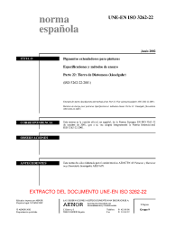 UNE-EN ISO 3262-22:2002