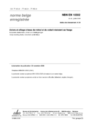 NBN EN 10302:2008