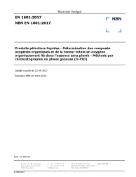 NBN EN 1601:2017