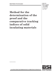 BS EN 60112:2003+A1:2009