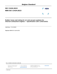 NBN ISO 11424:2023