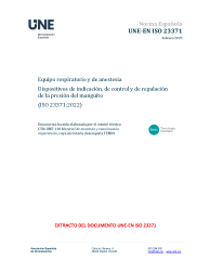 UNE-EN ISO 23371:2023