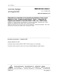 NBN EN ISO 23553-1:2009