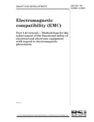 DD IEC/TS 61000-1-2:2001