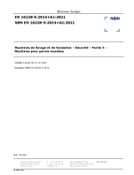 NBN EN 16228-5:2014+A1:2021