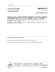 NBN EN 2213:2012