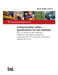 BS EN 50289-1-9:2017