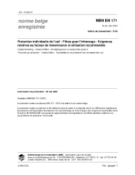 NBN EN 171:2002