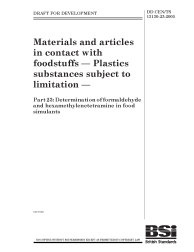 DD CEN/TS 13130-23:2005