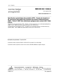 NBN EN ISO 10360-8:2014