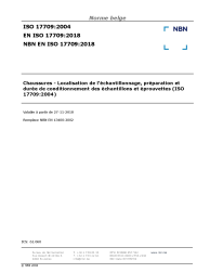 NBN EN ISO 17709:2018