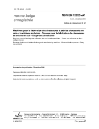 NBN EN 12203+A1:2009